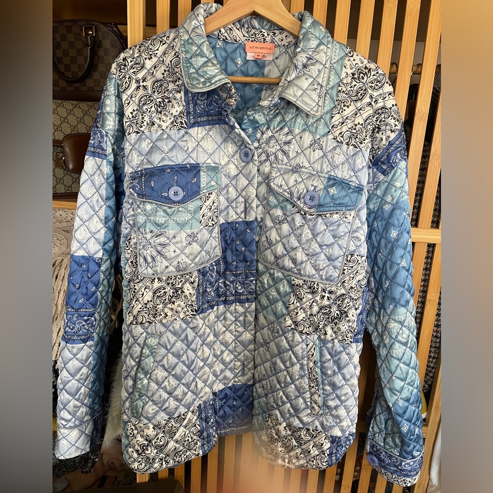 Anthropologie shirt jacket